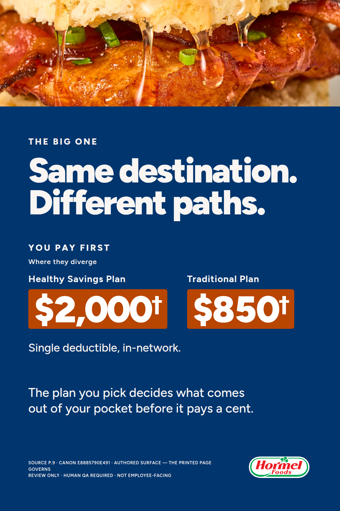 Same destination. Different paths.
